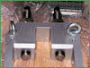 Clamp adjustable wedge interface